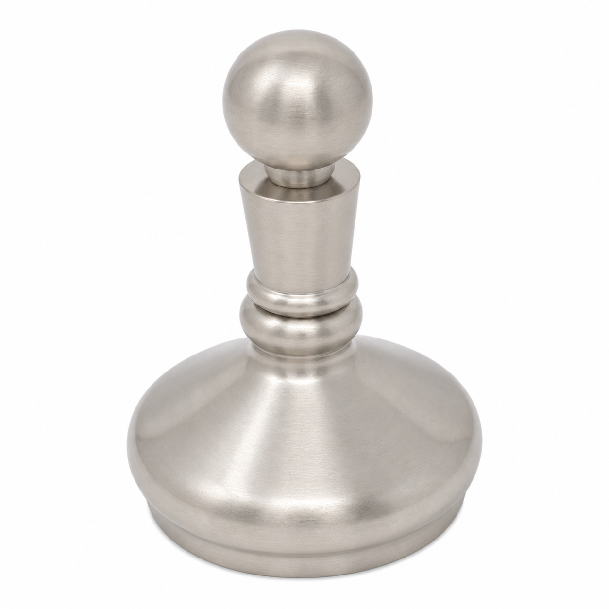 Sacramento Traditional Wall Mount Robe Hook, Solid Brass P0310 | Strom Living Matte Nickel - Bathroom Accessories