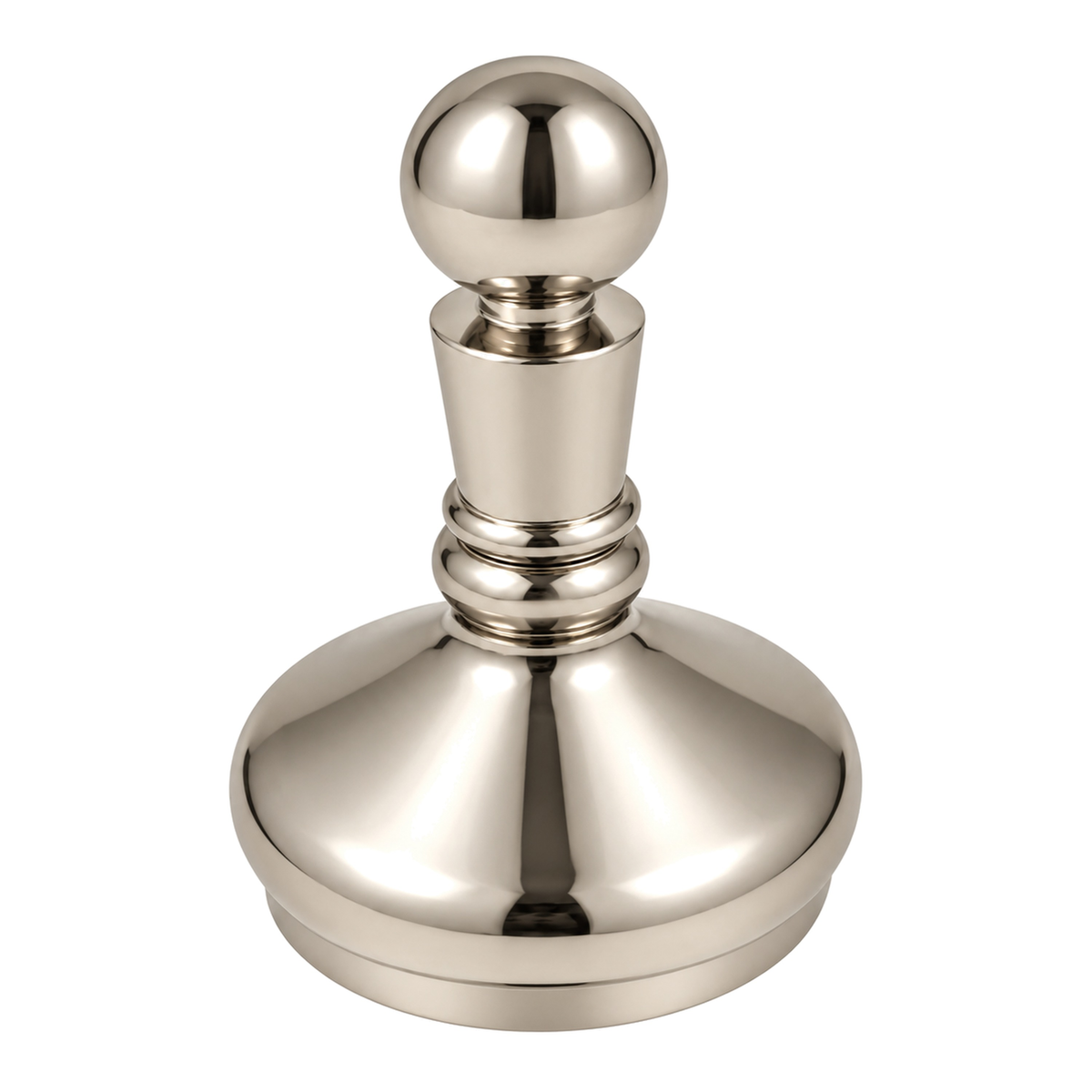 Sacramento Traditional Wall Mount Robe Hook, Solid Brass P0310 in Polished Nickel