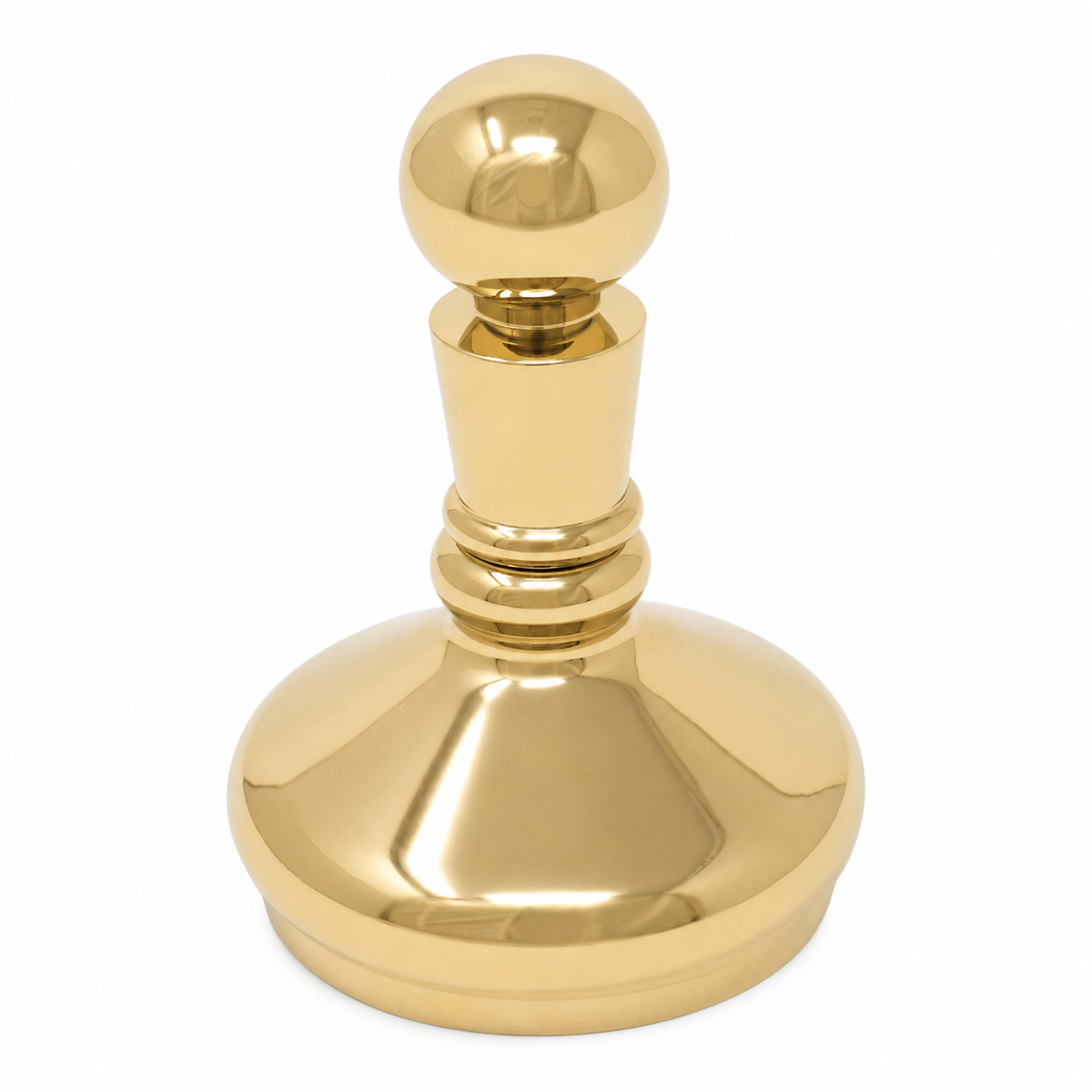 Sacramento Traditional Wall Mount Robe Hook, Solid Brass P0310 | Strom Living Polished Brass - Bathroom Accessories