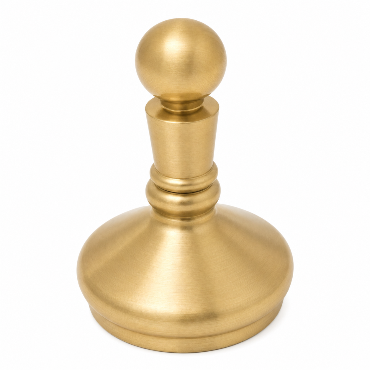 Sacramento Traditional Wall Mount Robe Hook, Solid Brass P0310 | Strom Living Satin Brass - Bathroom Accessories