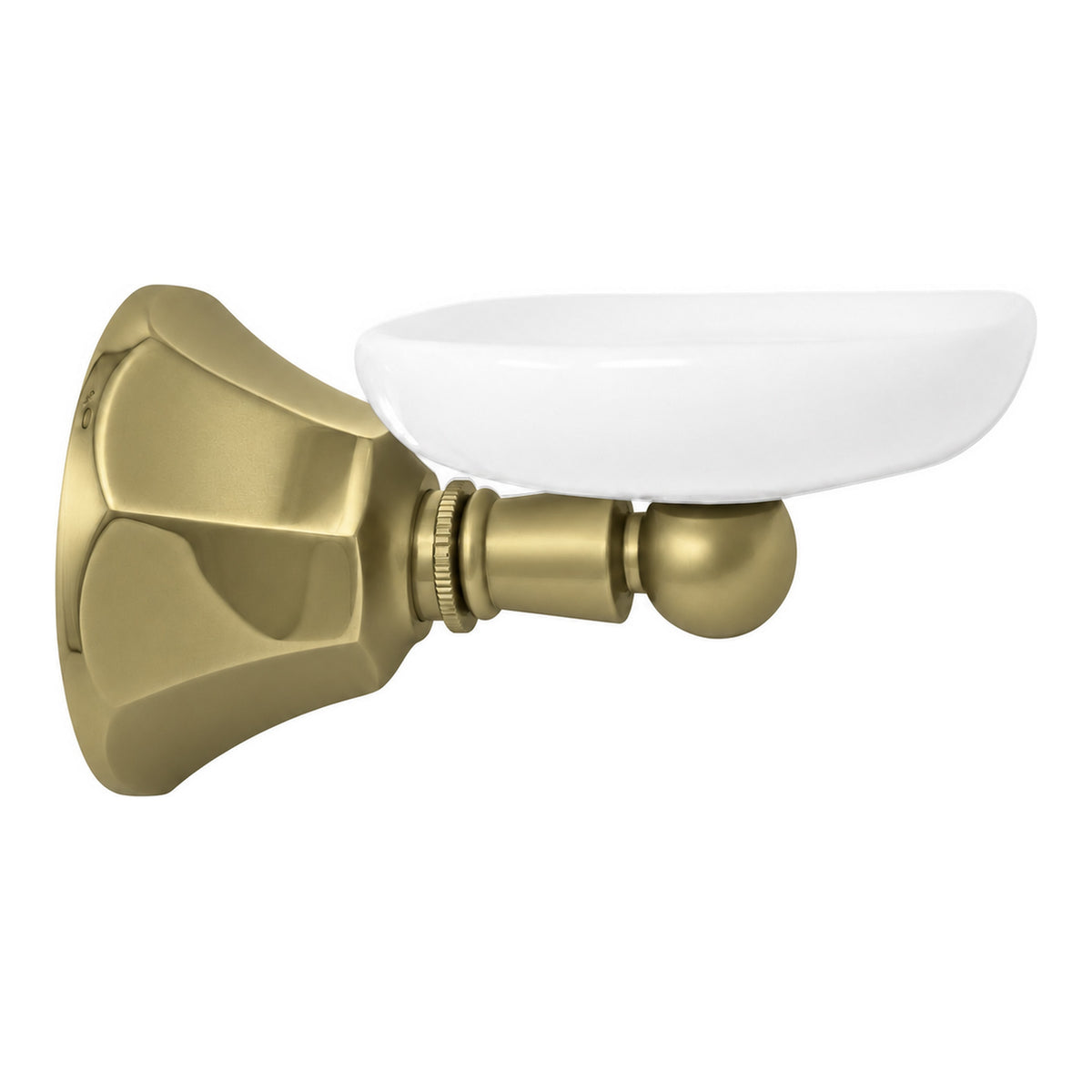 Mississippi Vintage Style Wall Mount Porcelain Deco Toothbrush and Glass Holder, Solid Brass P0315 in Raw Brass
