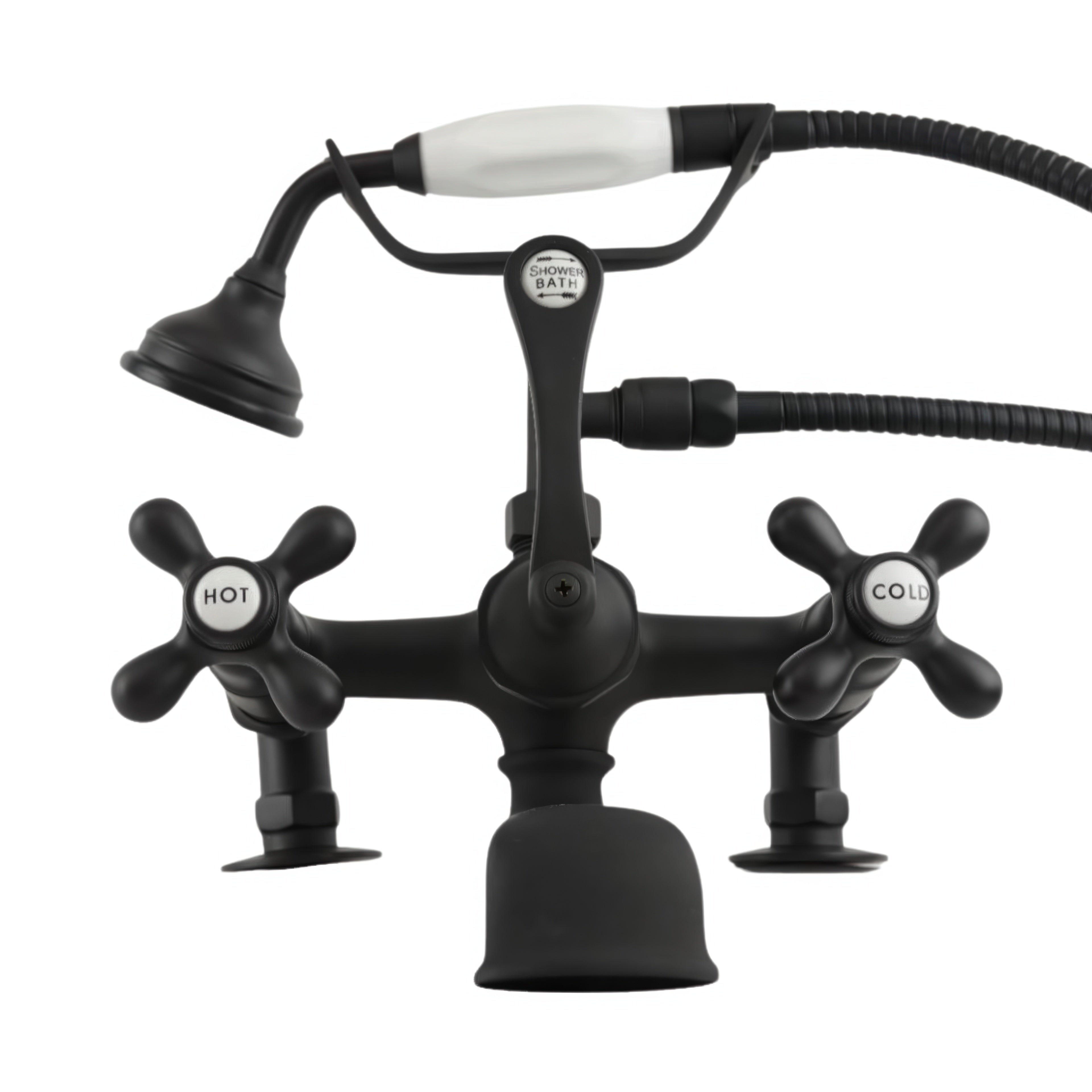 British Telephone Deck Mount Tub Faucet P0341 | Strom Living - Tub Fillers