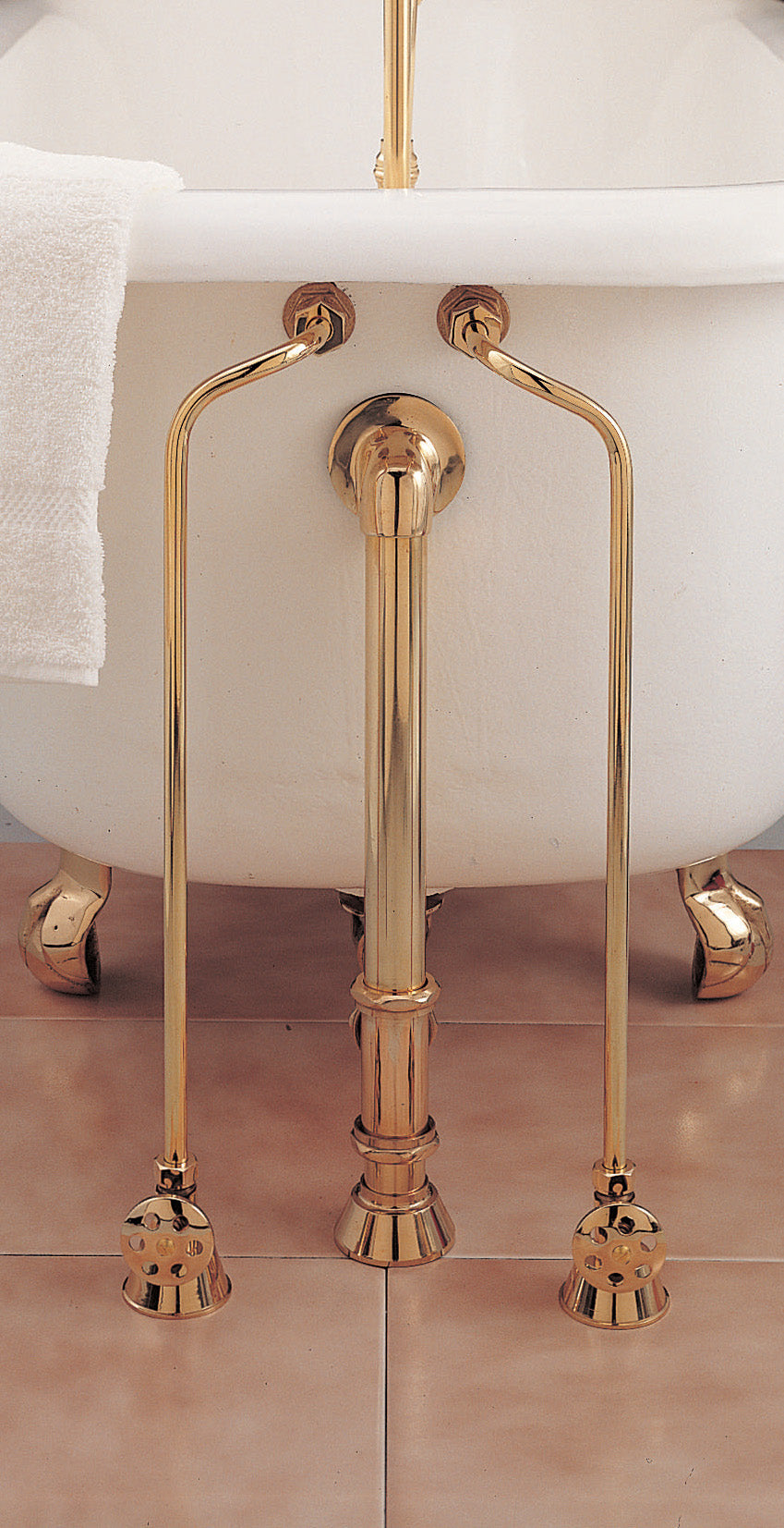 Strom Living Tub Supply Set with Double Offset Tubing - Plumbing Parts