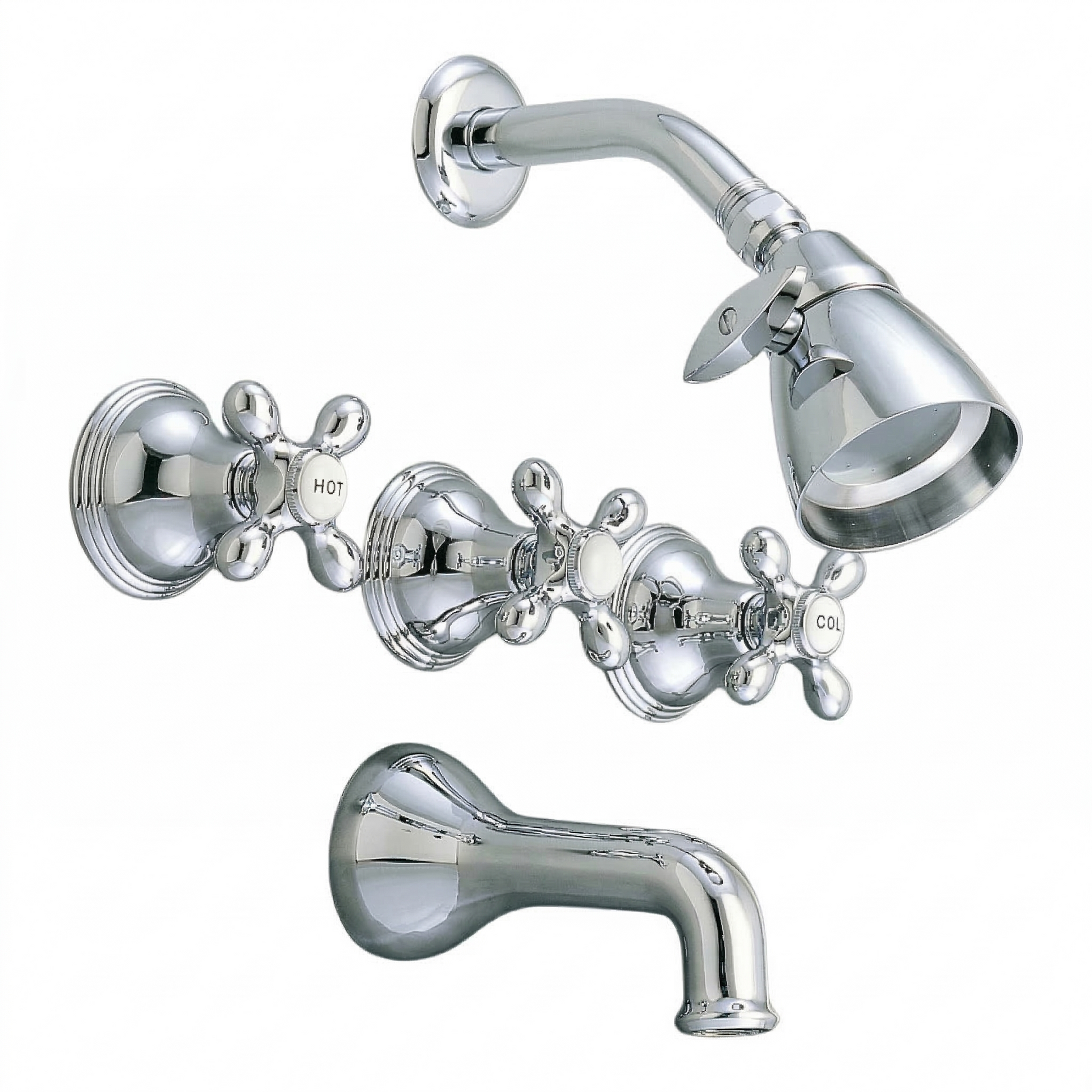 St. Lawrence In-Wall Tub & Shower Set P0352 | Strom Living