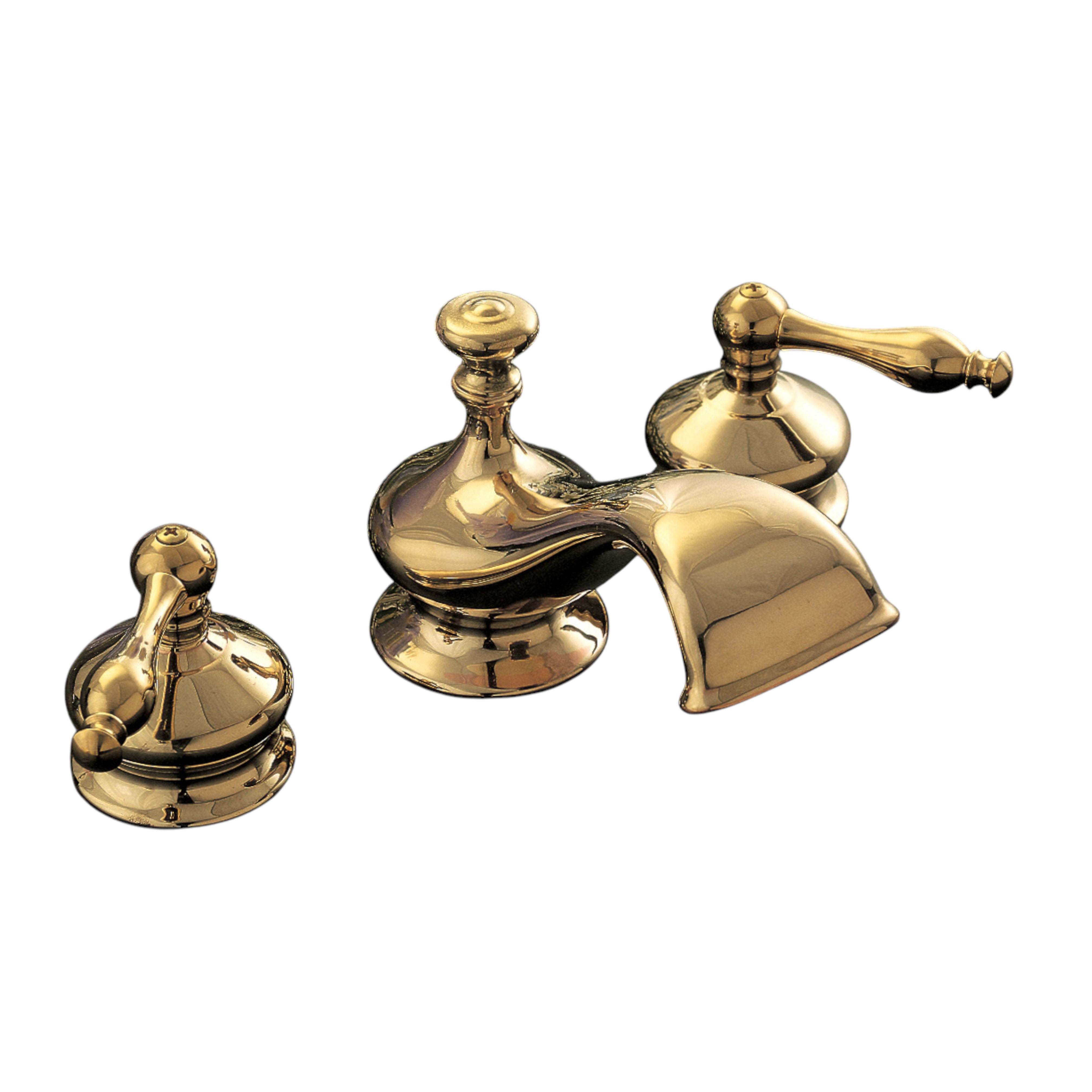 Thames Widespread Lavatory Faucet with 5.5" Spout Extension and Pop-up drain P0378 | Strom Living