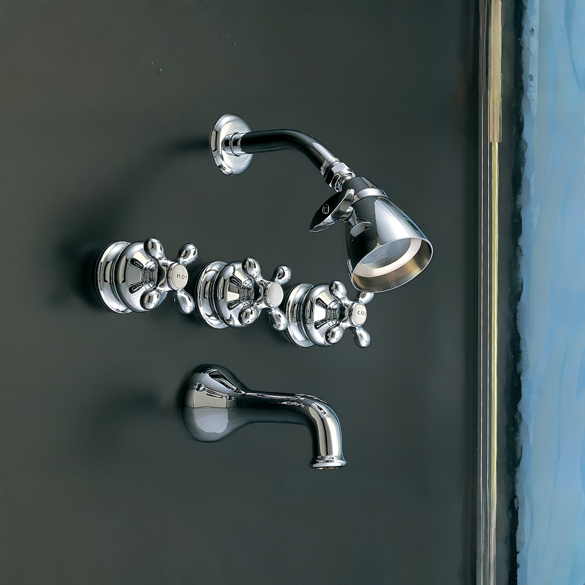 Thames In-Wall Tub & Shower Set P0381 | Strom Living - Showers