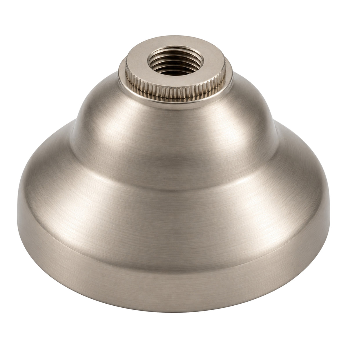 Strom Living Double Hump Escutcheon with Solid Brass in Matte Nickel