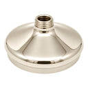 Strom Living Sacramento Traditional Escutcheon with Mounting Holes in Polished Nickel