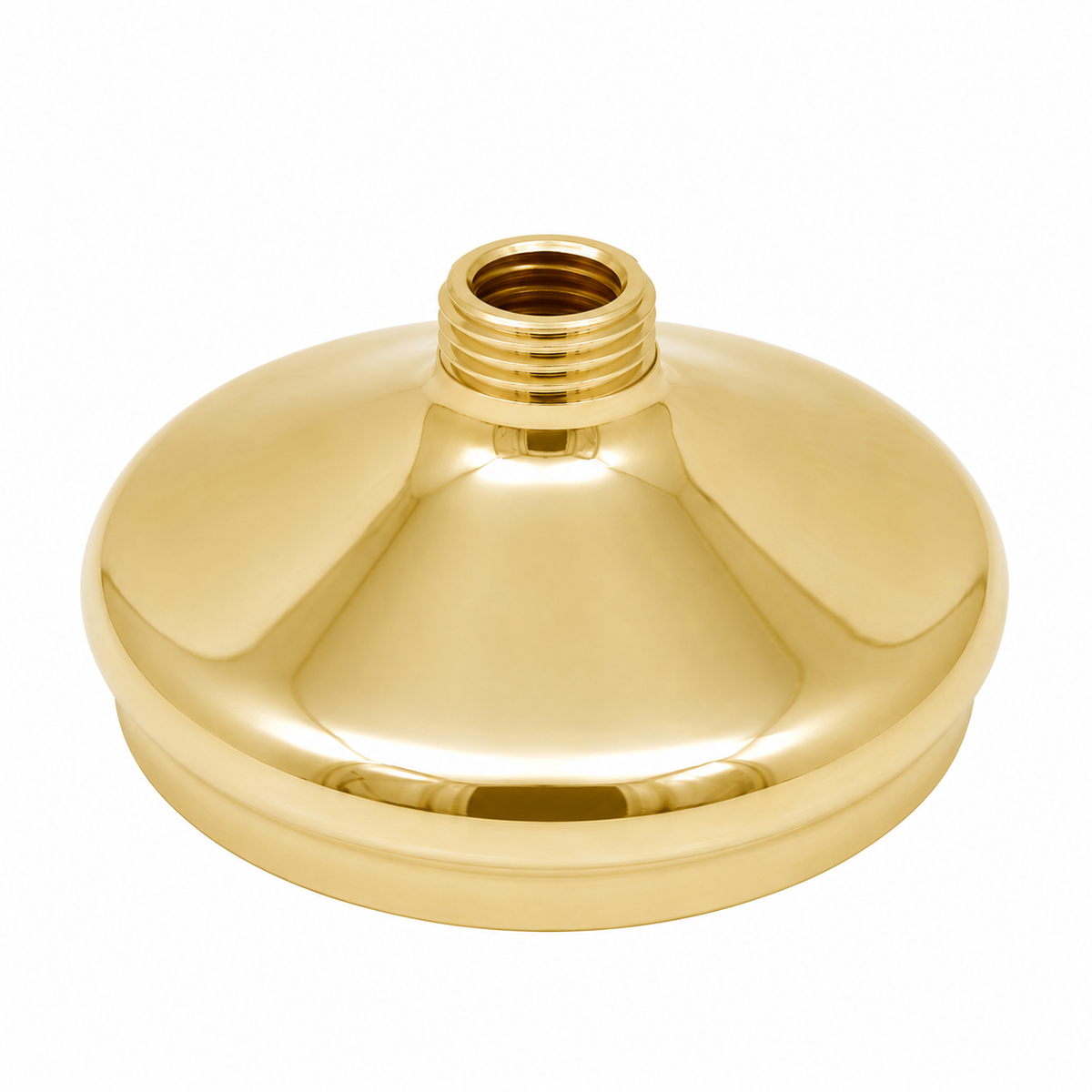 Strom Living Sacramento Traditional Escutcheon with Mounting Holes Polished Brass - Faucet Parts