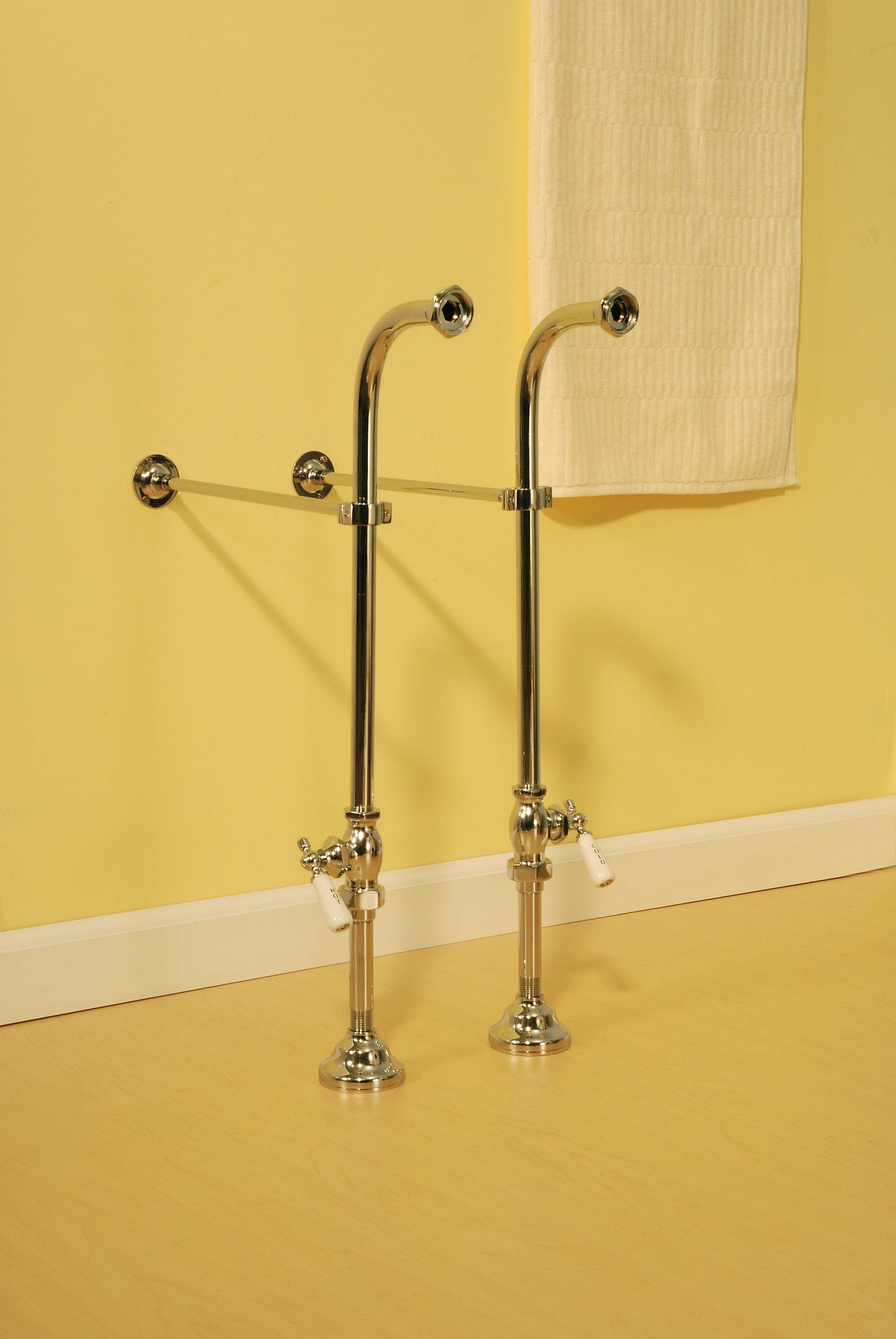 Strom Living Free Standing Tub Supply Set with Shutoffs