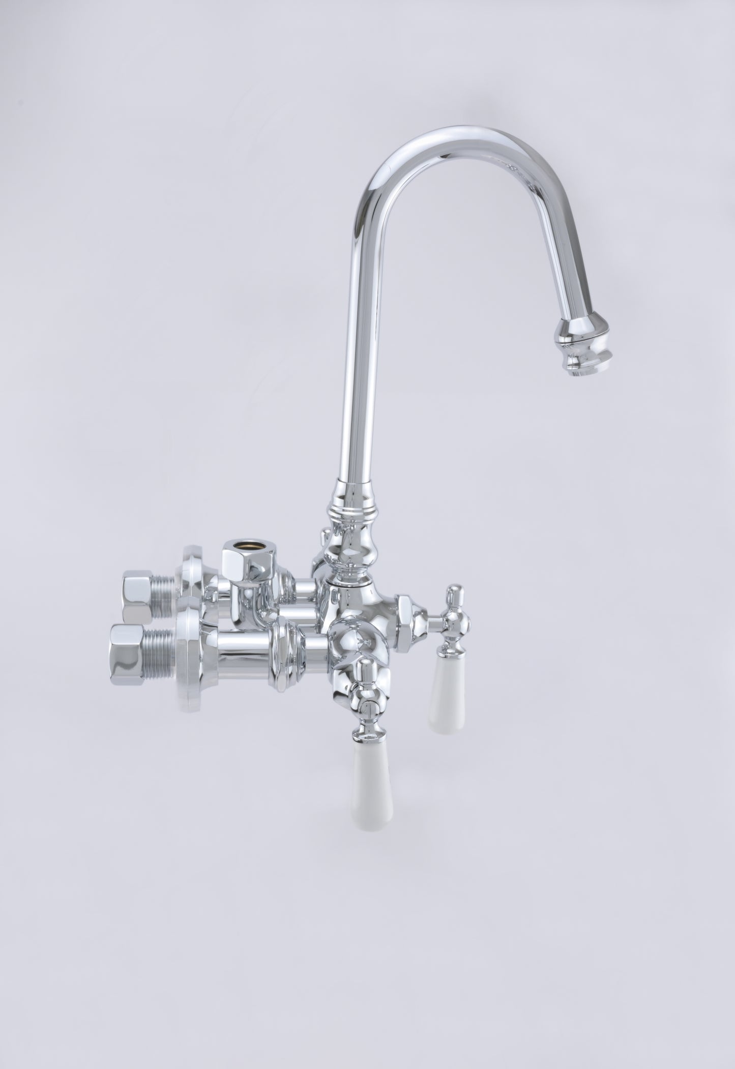 Strom Living Tub Faucet with Diverter Handle and Gooseneck Spout