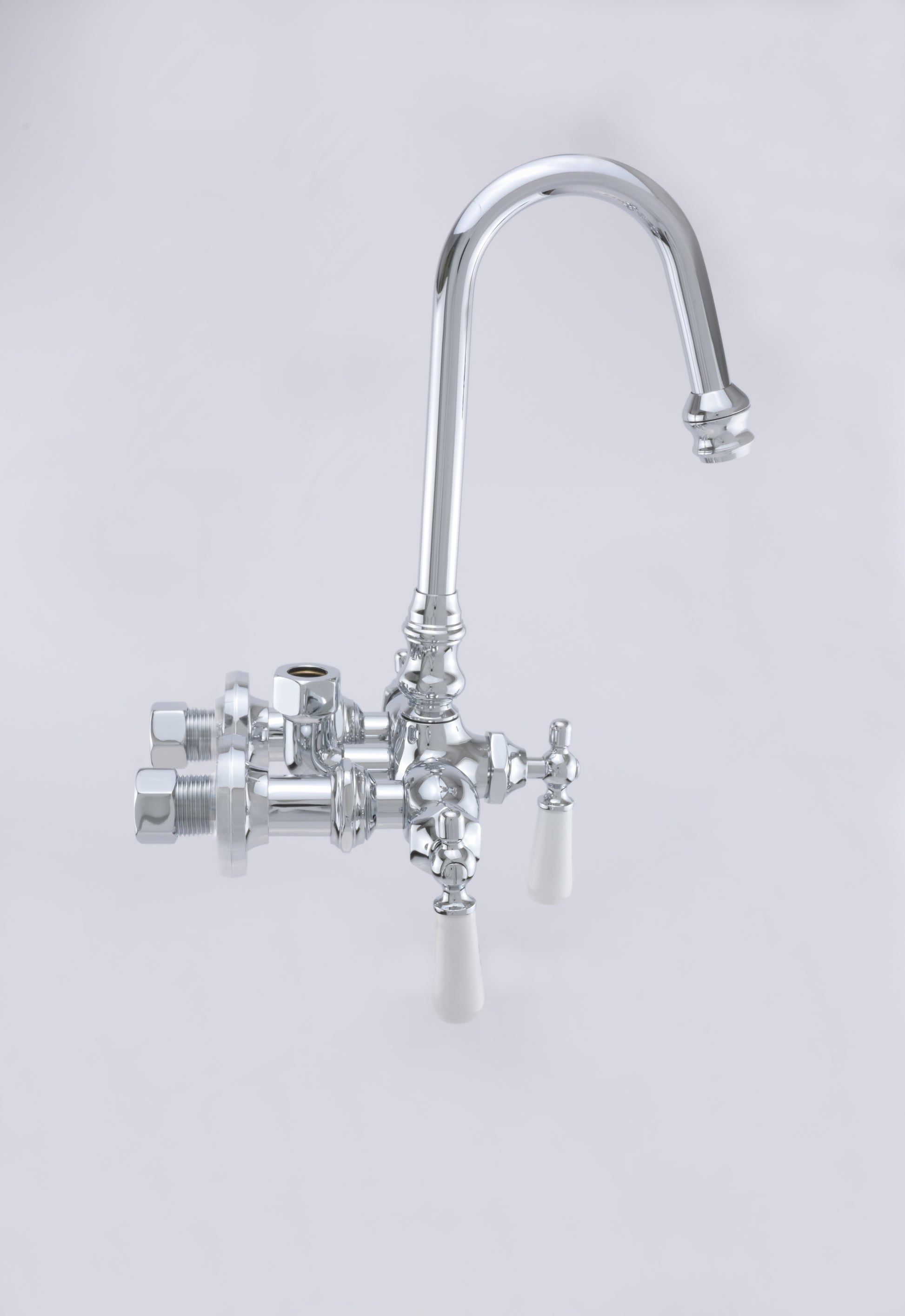 Strom Living Tub Faucet with Diverter Handle and Gooseneck Spout