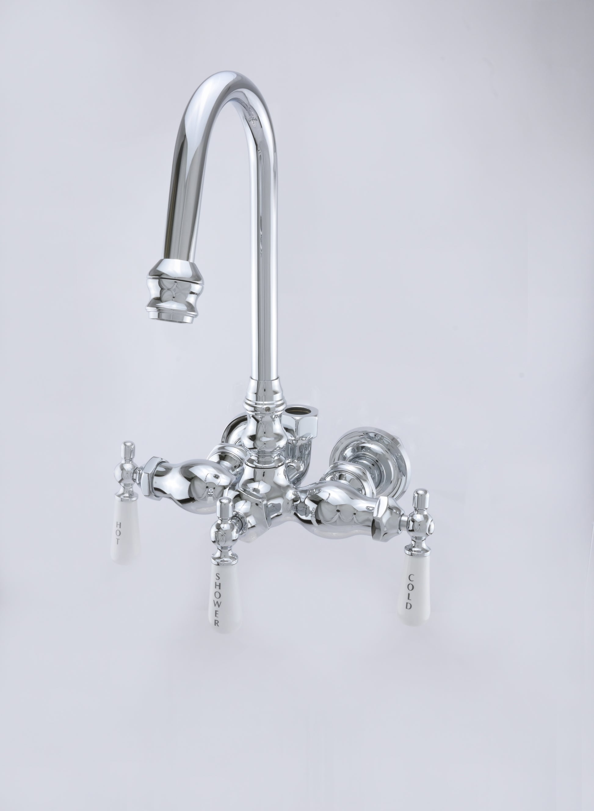 Strom Living Tub Faucet with Diverter Handle and Gooseneck Spout