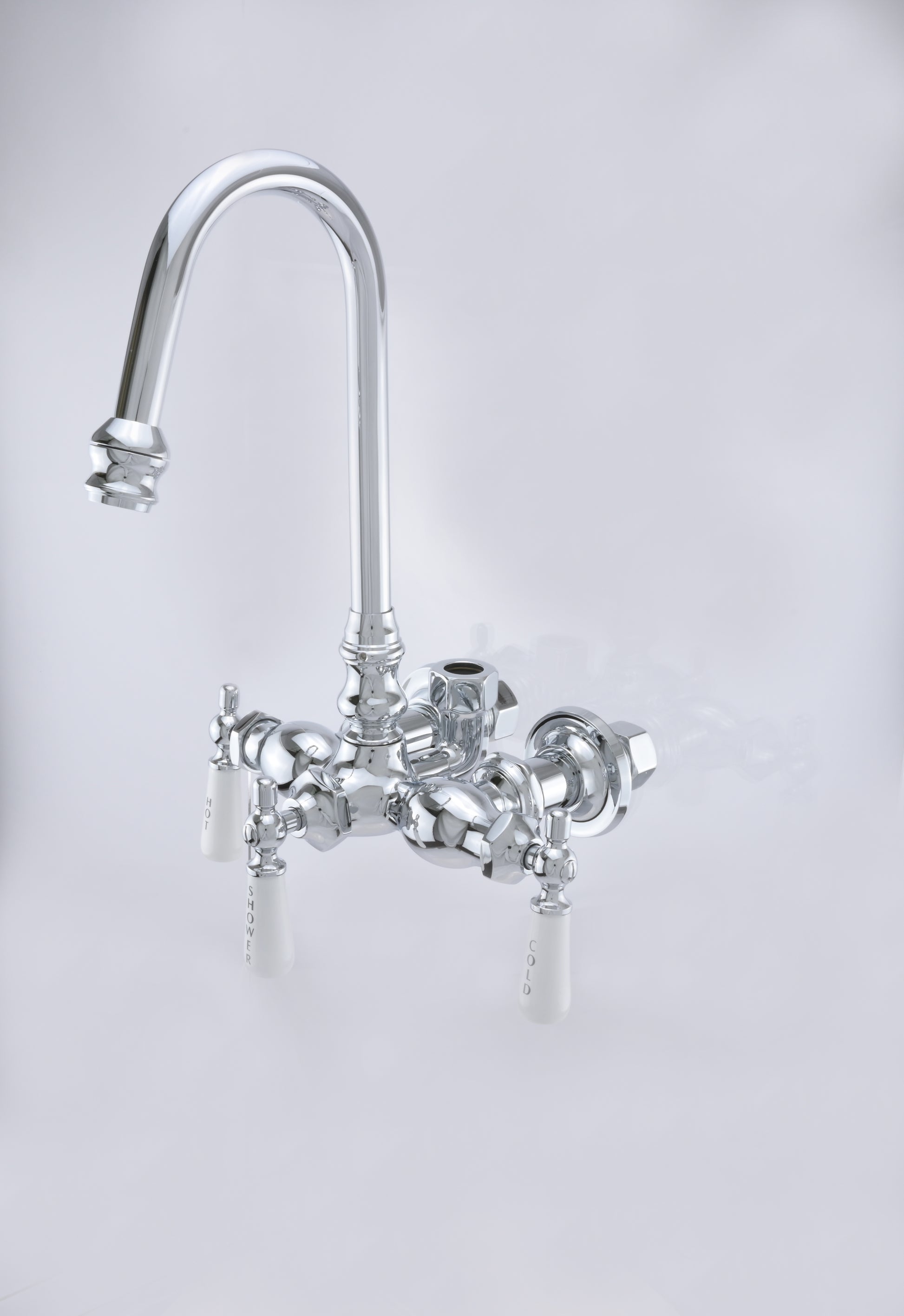 Strom Living Tub Faucet with Diverter Handle and Gooseneck Spout