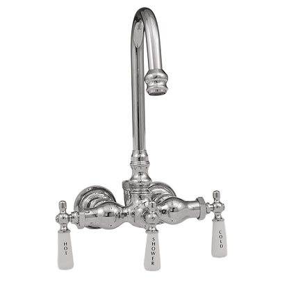 Strom Living Tub Faucet with Diverter Handle and Gooseneck Spout
