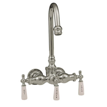 Strom Living Tub Faucet with Diverter Handle and Gooseneck Spout