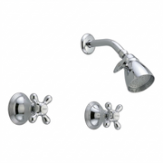 St. Lawrence In-Wall Shower Set P0407 | Strom Living Chrome - Showers
