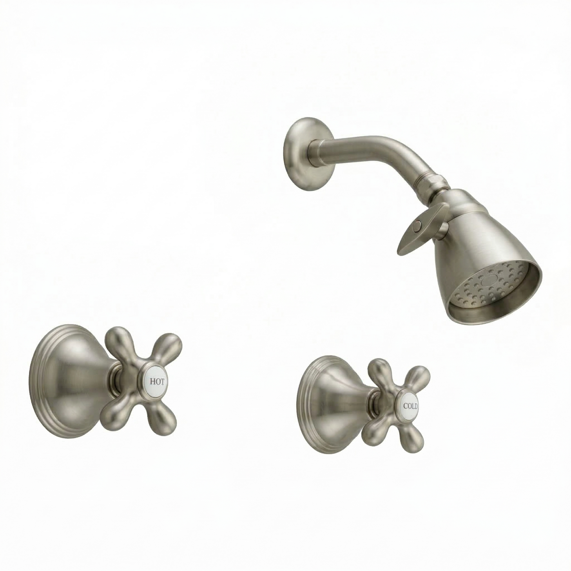 St. Lawrence In-Wall Shower Set P0407 | Strom Living Matte Nickel - Showers