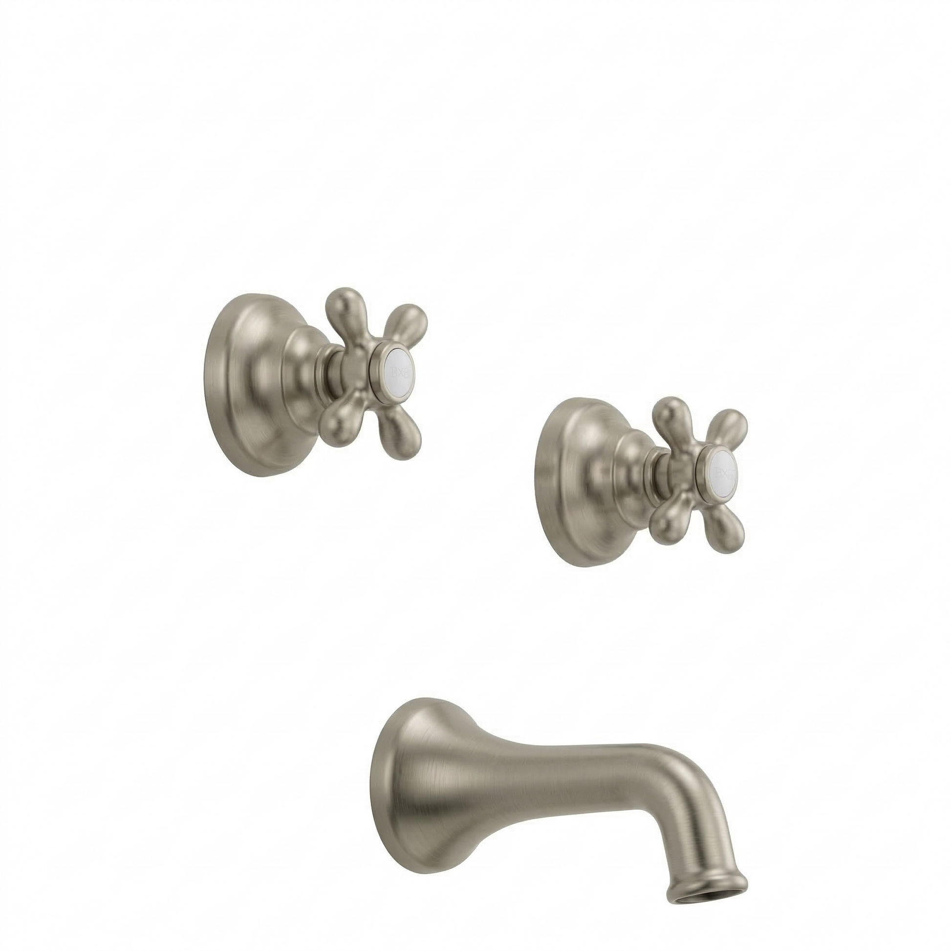 Rhine In-Wall Tub Filler Set P0408 | Strom Living Matte Nickel - Showers