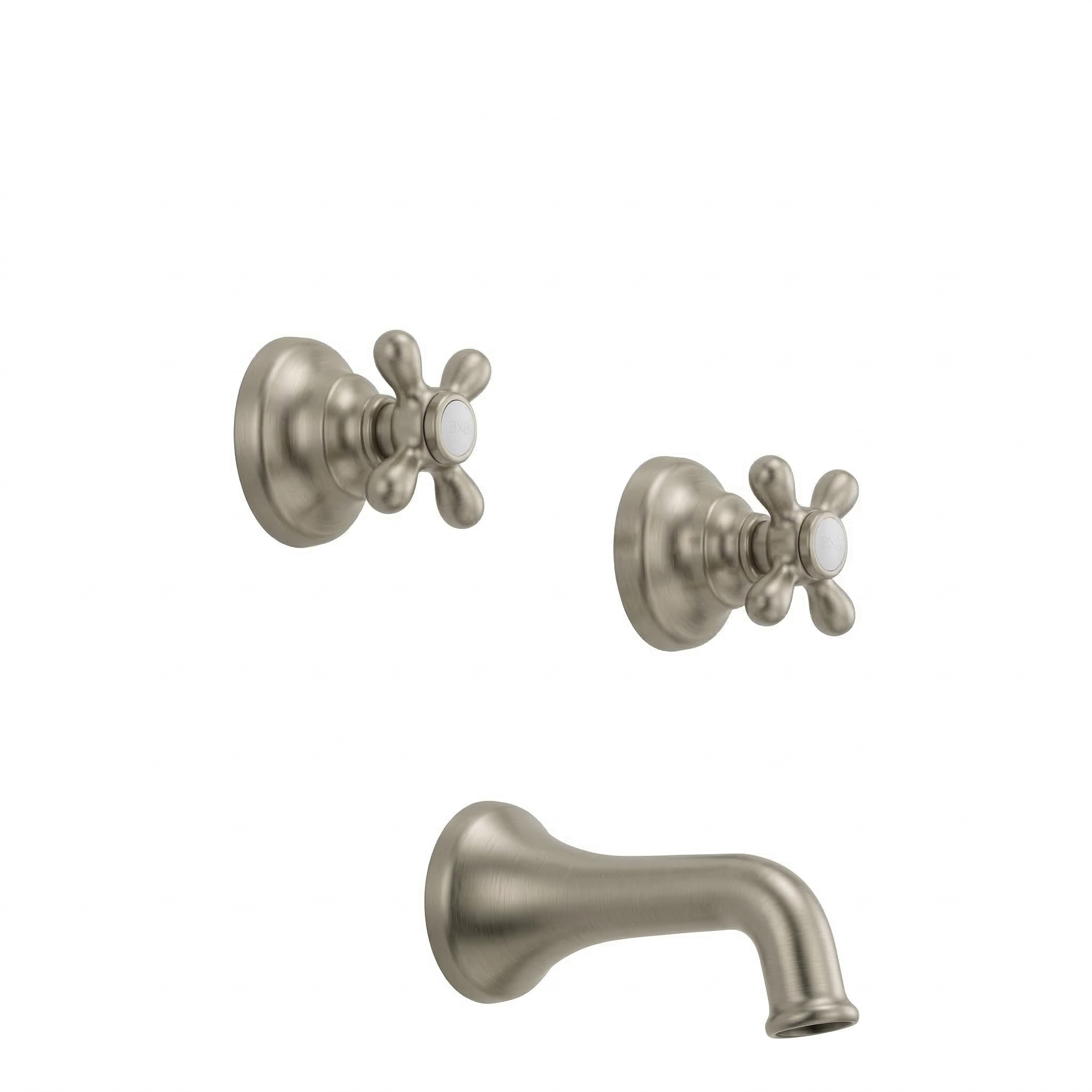 Rhine In-Wall Tub Filler Set P0408 | Strom Living Matte Nickel - Showers