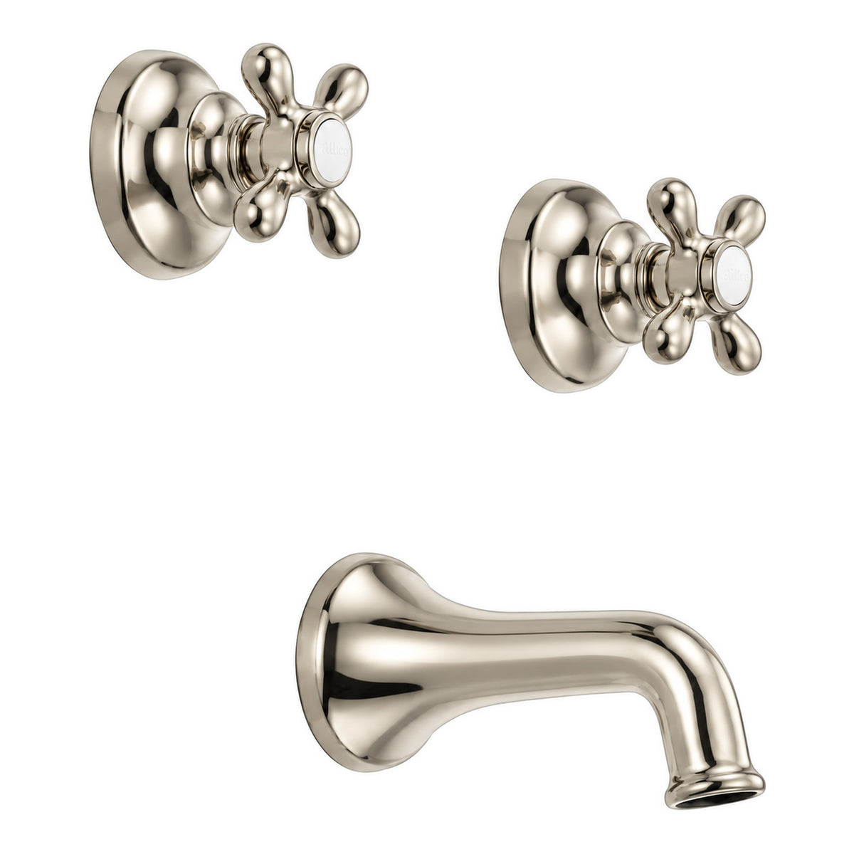 Rhine In-Wall Tub Filler Set P0408 in Polished Nickel