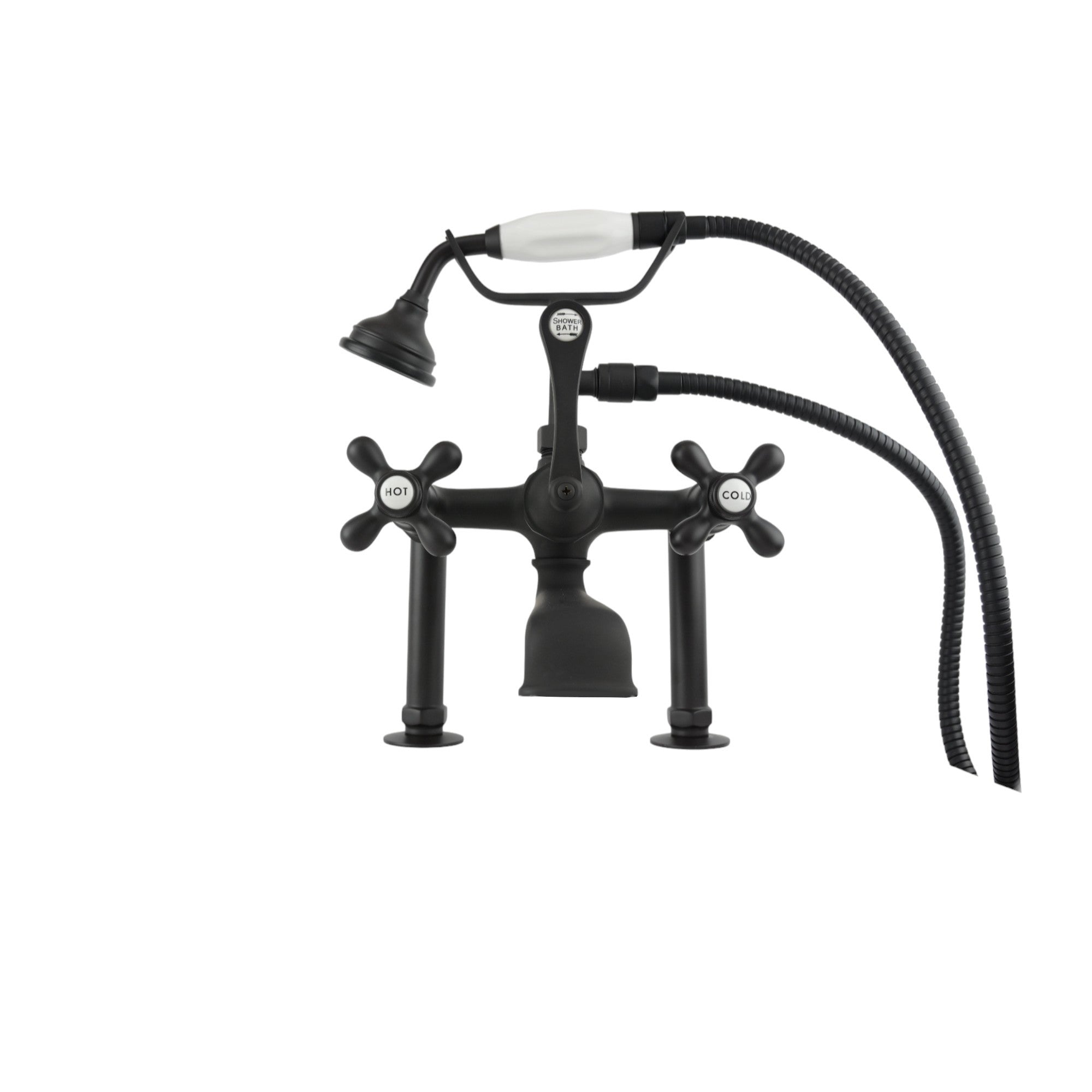 British Telephone Deck Mount Tub Faucet P0462 | Strom Living - Tub Fillers