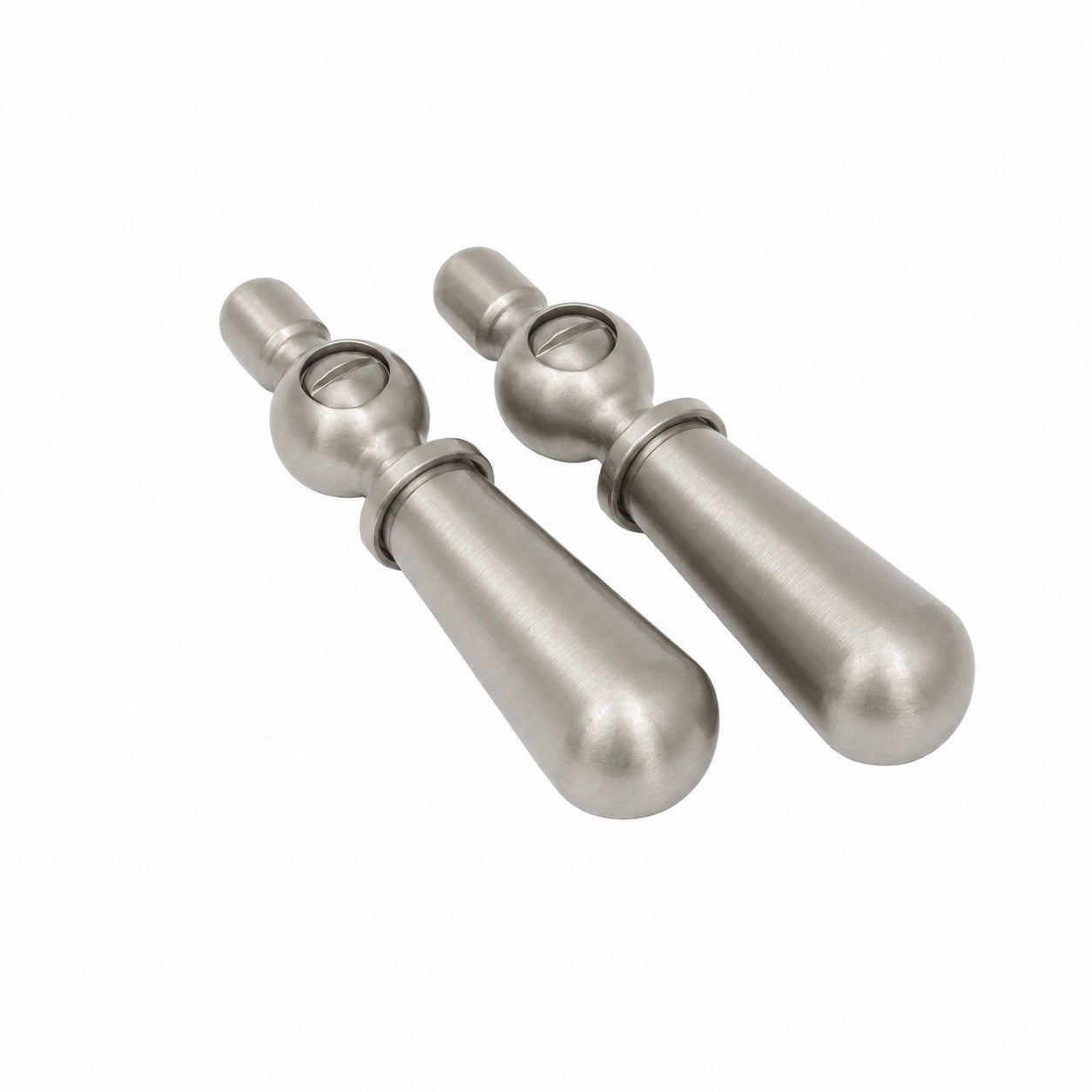Strom Living P0476 Lever Handles Matte Nickel Temperature Handle Pair - Faucet Parts