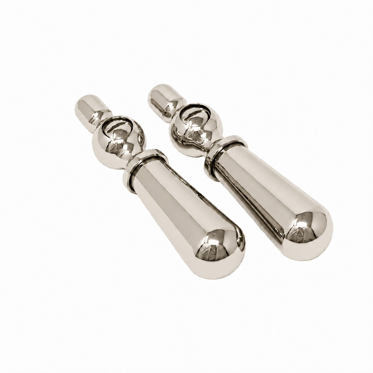 Strom Living P0476 Lever Handles Polished Nickel Temperature Handle Pair - Faucet Parts