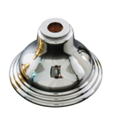 Strom Living St. Lawrence Escutcheon with Faucet Hole Cover Chrome - Faucet Parts