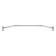Neo Angle Shower Rod Enclosure, Solid Brass, and 36" Brace P0533 | Strom Living Chrome - Shower Components