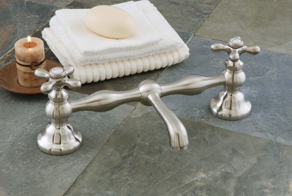 8" Centers in Polished Nickel
