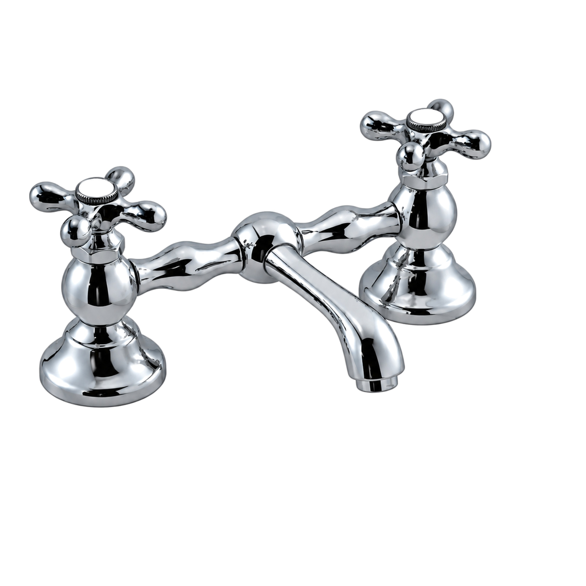 Columbia Bridge Straight Lav Faucet P0549 in Chrome