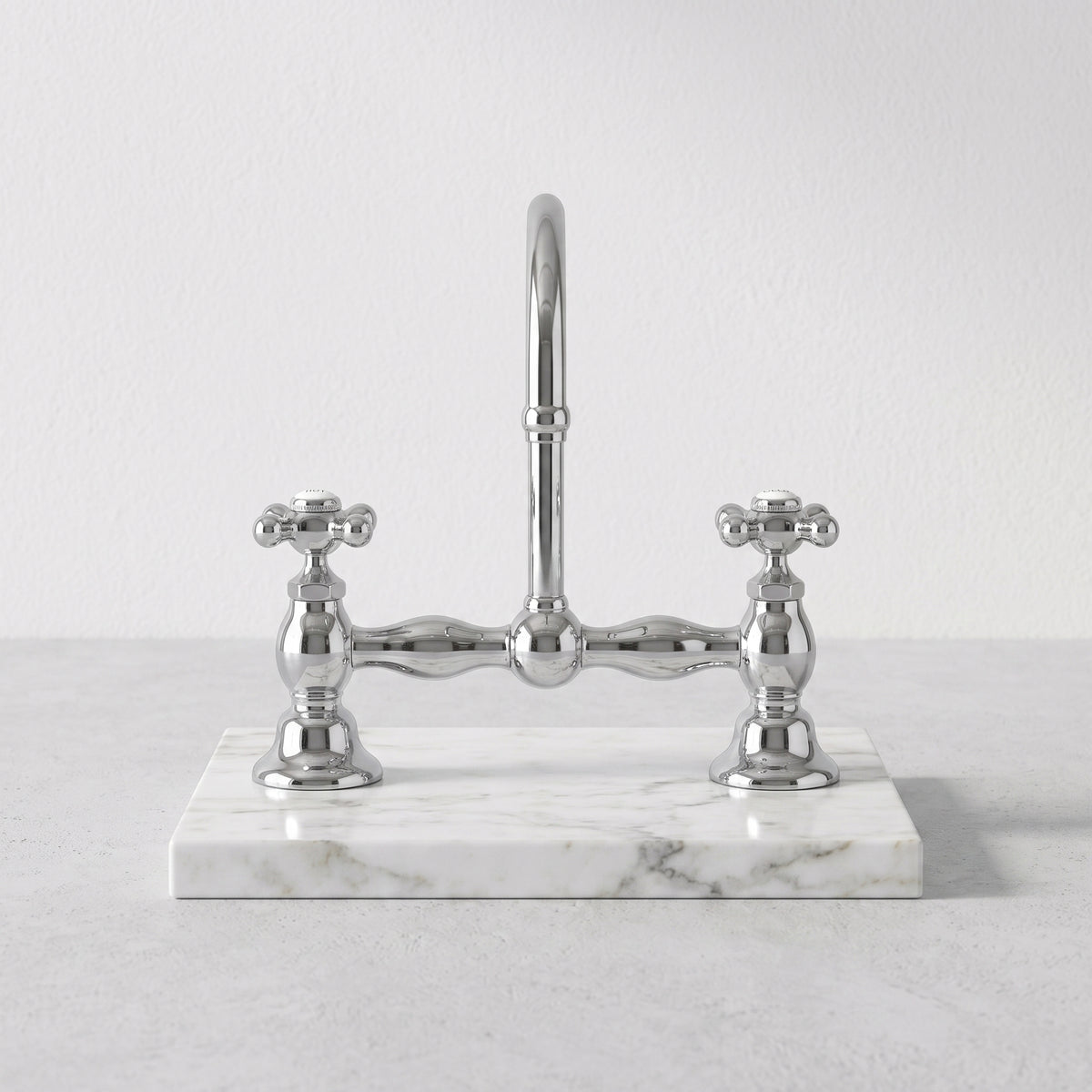 Columbia Bridge Gooseneck Lav Faucet P0550 | Strom Living - Bathroom Faucets