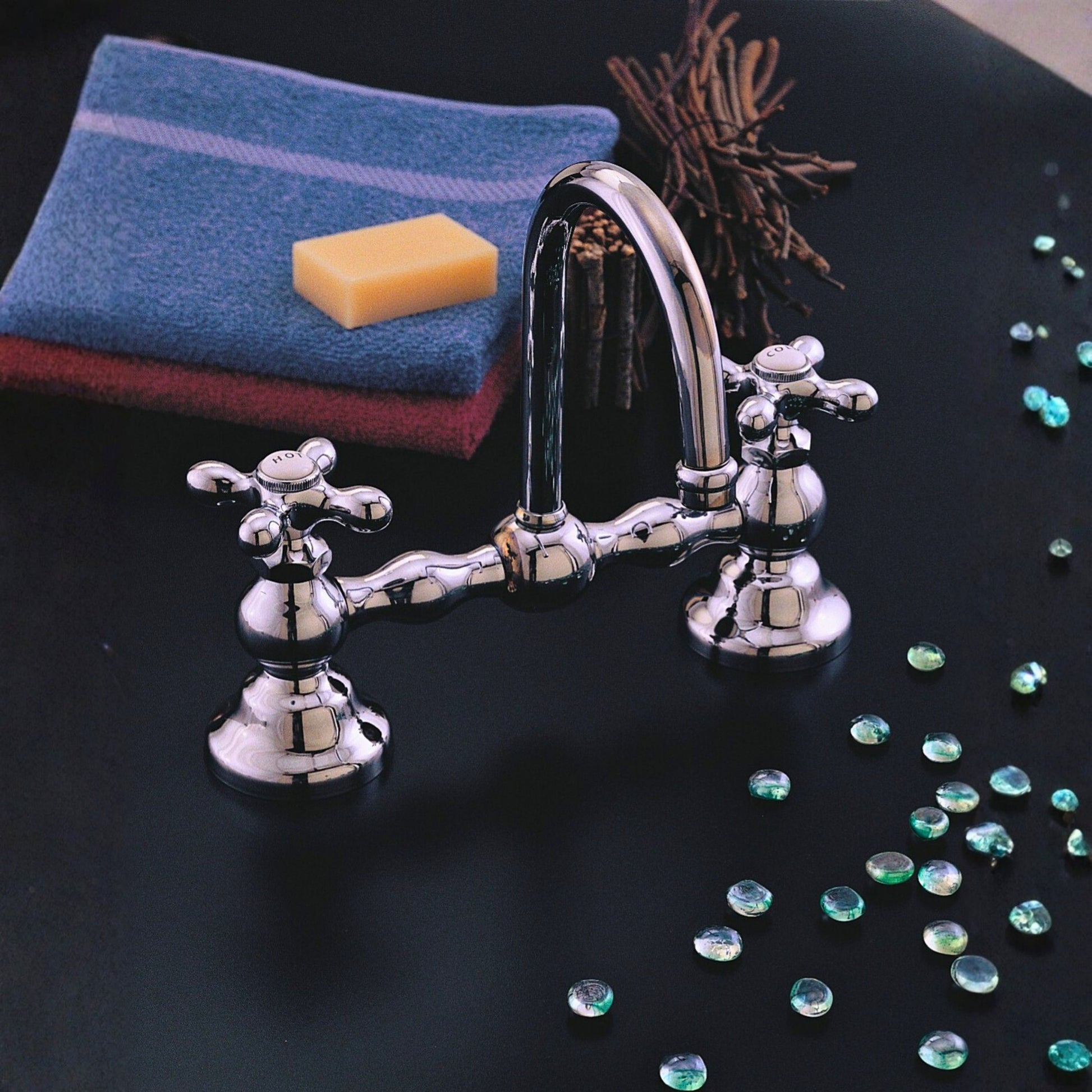 Columbia Bridge Gooseneck Lav Faucet P0550 | Strom Living - Bathroom Faucets