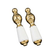 Strom Living P0552  2" Long Porcelain Handle Pair