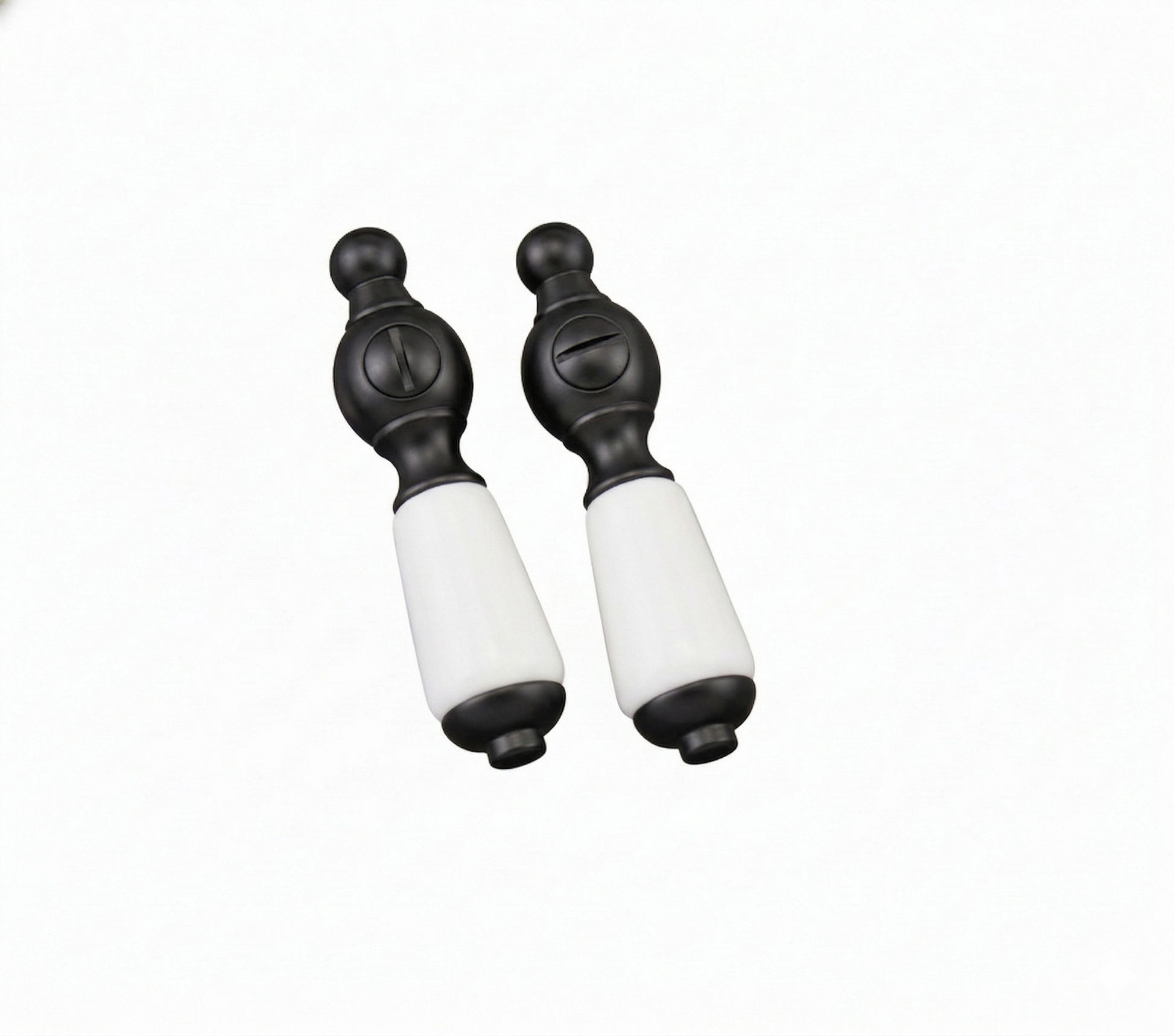 Strom Living P0552 2" Long Porcelain Handle Pair Oil Rubbed Bronze - Faucet Parts