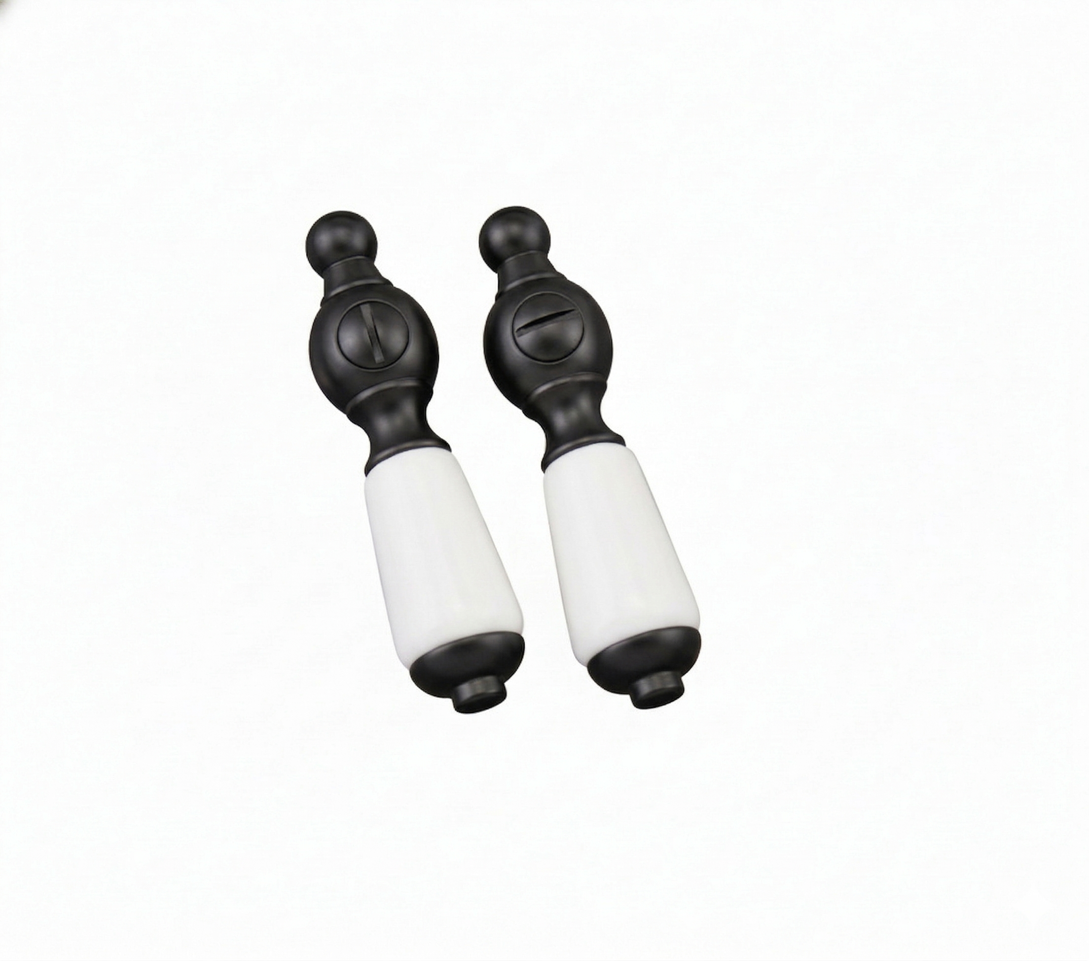 Strom Living P0552 2" Long Porcelain Handle Pair Oil Rubbed Bronze - Faucet Parts