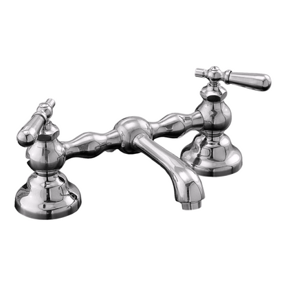 Strom Living P0565-8 Columbia Bridge Faucet with Straight Spout & Lever Handles