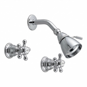 Rio Grande In-Wall Shower Set P0591 | Strom Living Chrome - Showers