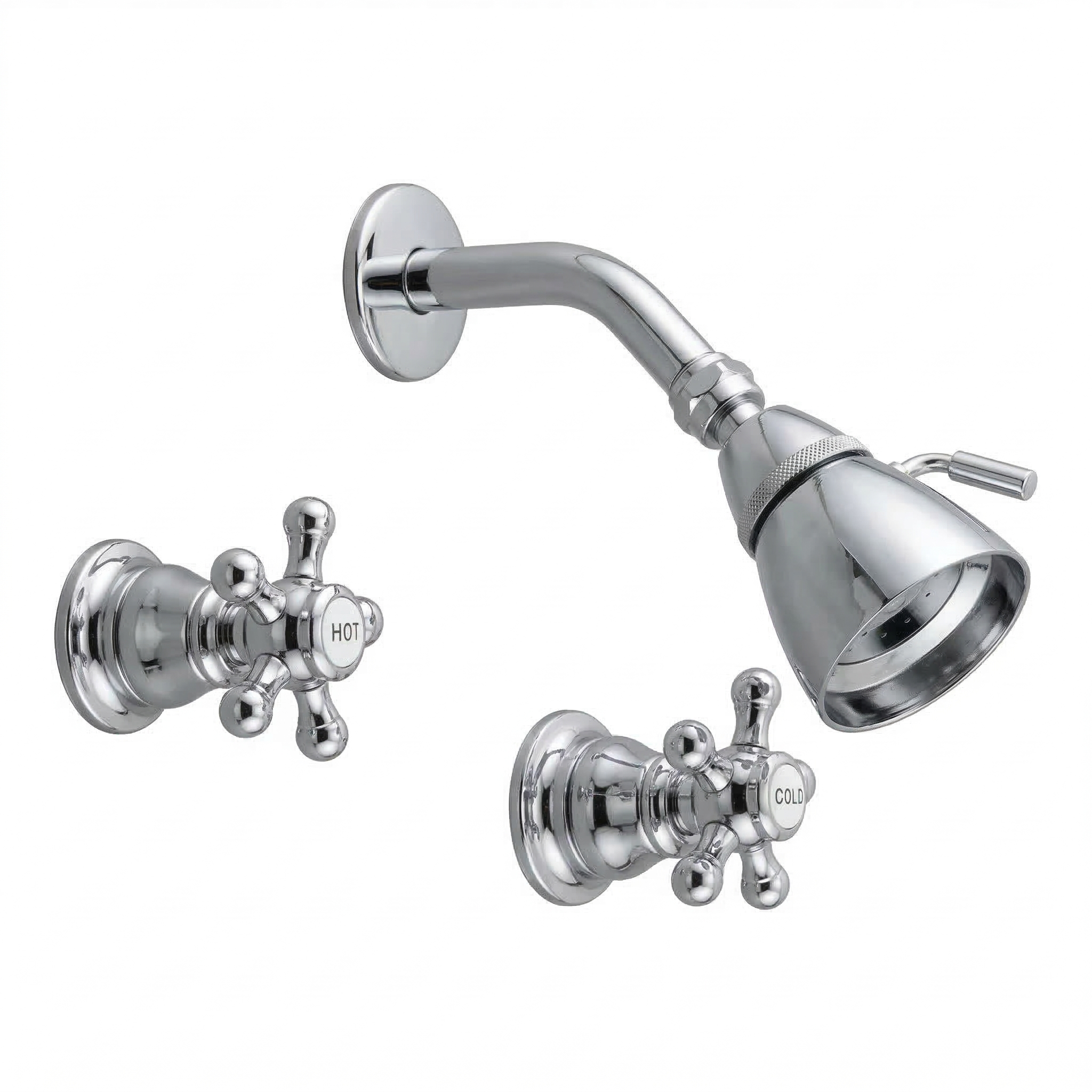 Rio Grande In-Wall Shower Set P0591 | Strom Living Chrome - Showers