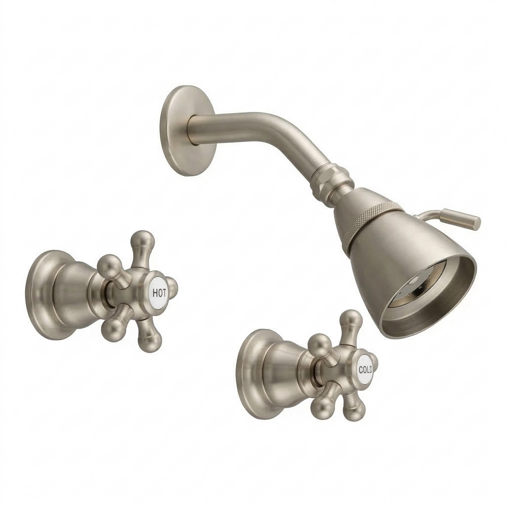 Rio Grande In-Wall Shower Set P0591 | Strom Living Matte Nickel - Showers