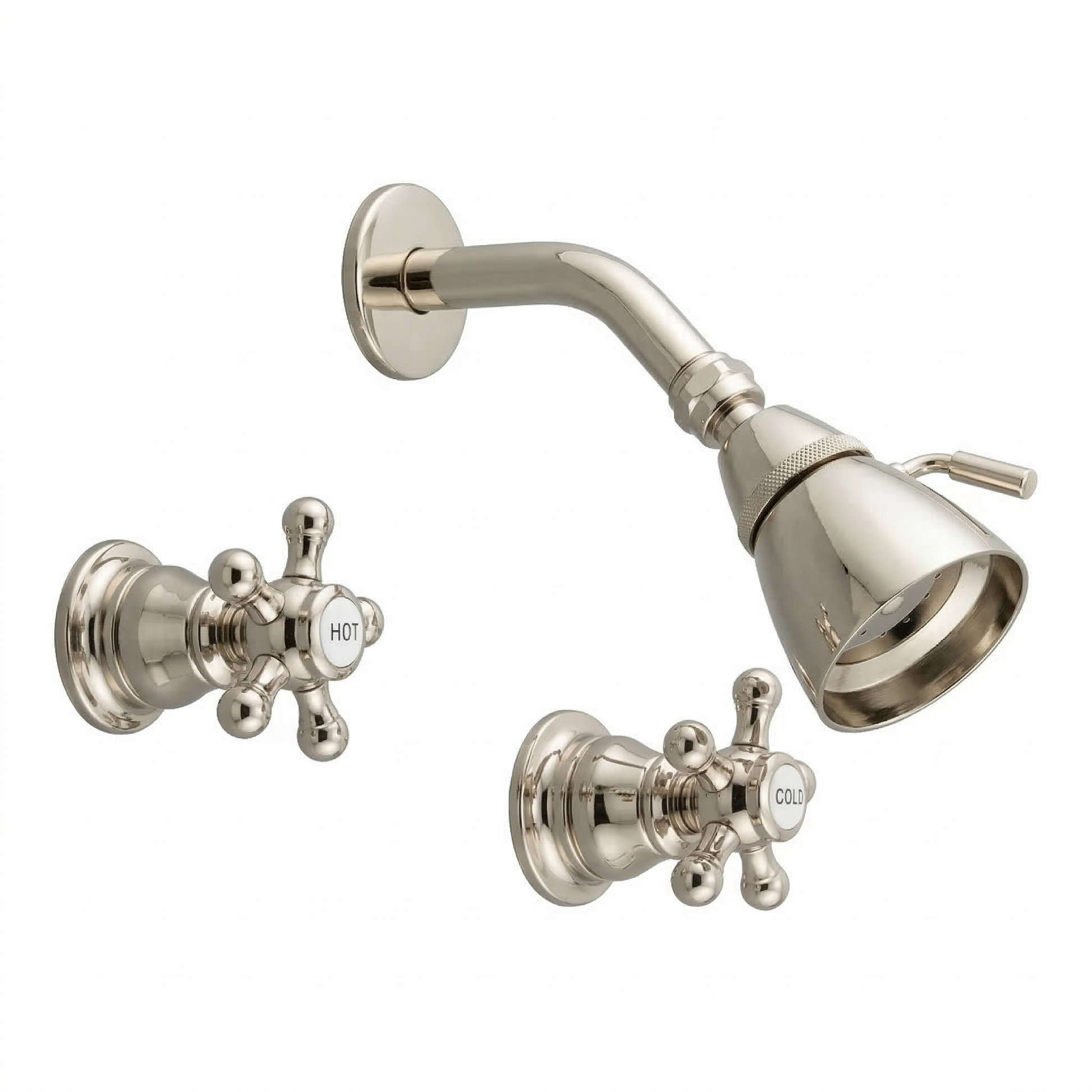 Rio Grande In-Wall Shower Set P0591 | Strom Living Polished Nickel - Showers