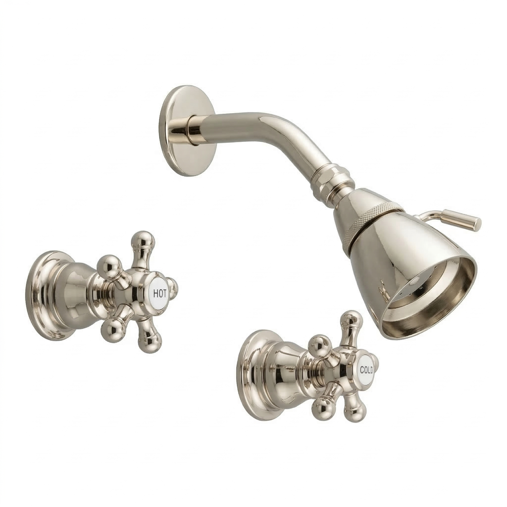 Rio Grande In-Wall Shower Set P0591 | Strom Living Polished Nickel - Showers