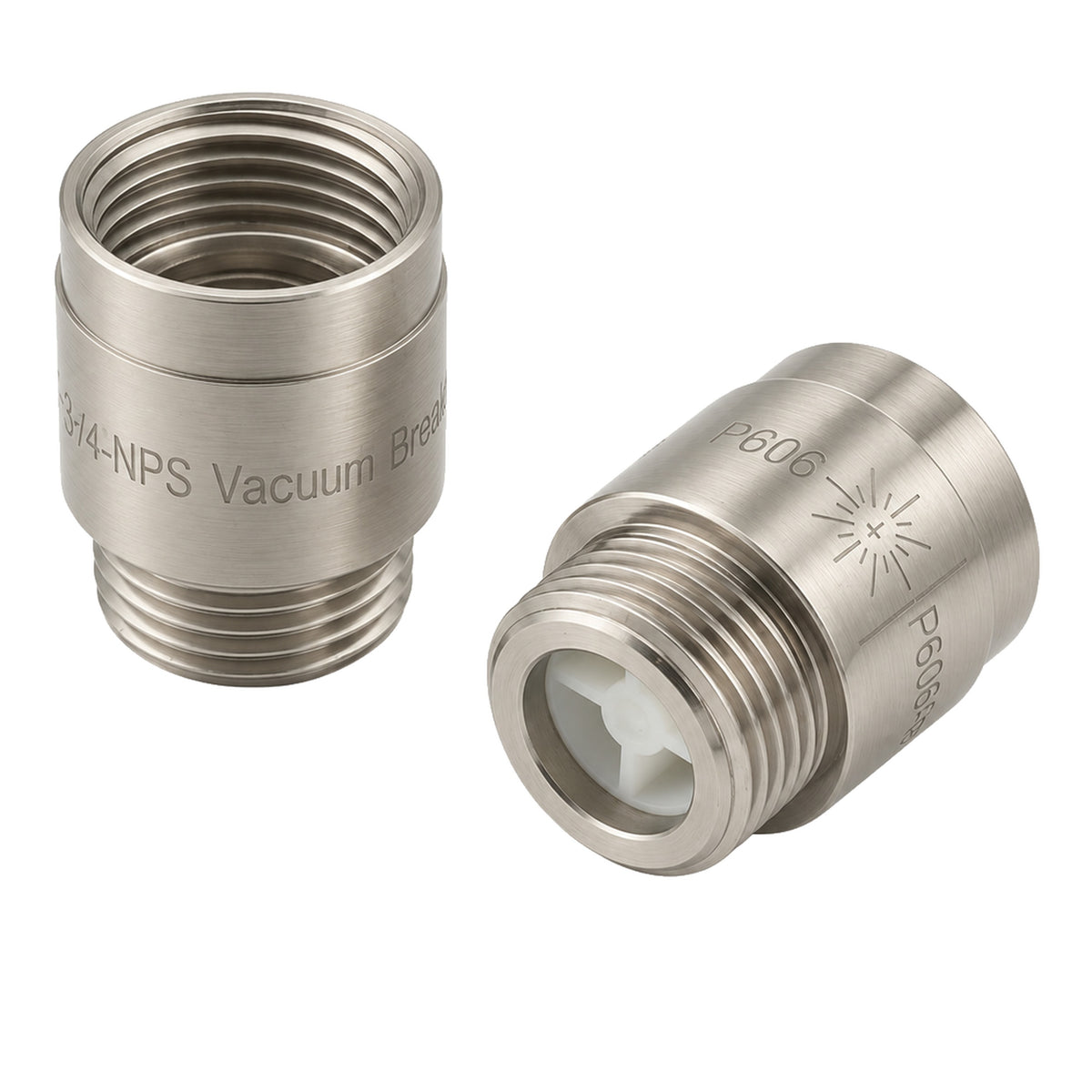 Vacuum Breaker P0606 in Matte Nickel