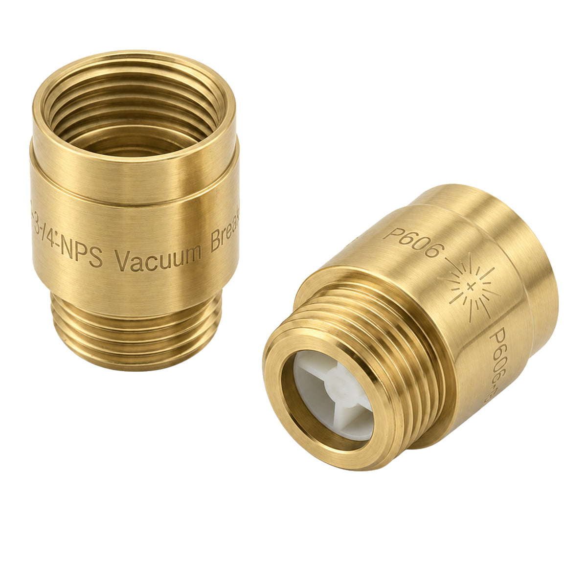 Vacuum Breaker P0606 in Satin Brass