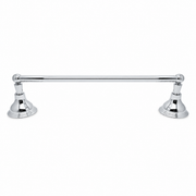 St. Lawrence Traditional Style Wall Mount Towel Bar 18'', Solid Brass and Brackets P0607 | Strom Living - Bathroom Accessories