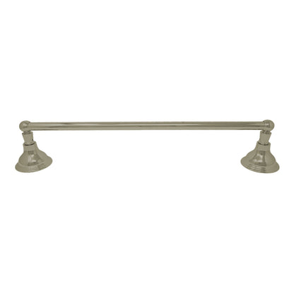 Strom Living St. Lawrence Traditional Style Wall Mount Towel Bar 18'' with High Quality Solid Brass and Brackets