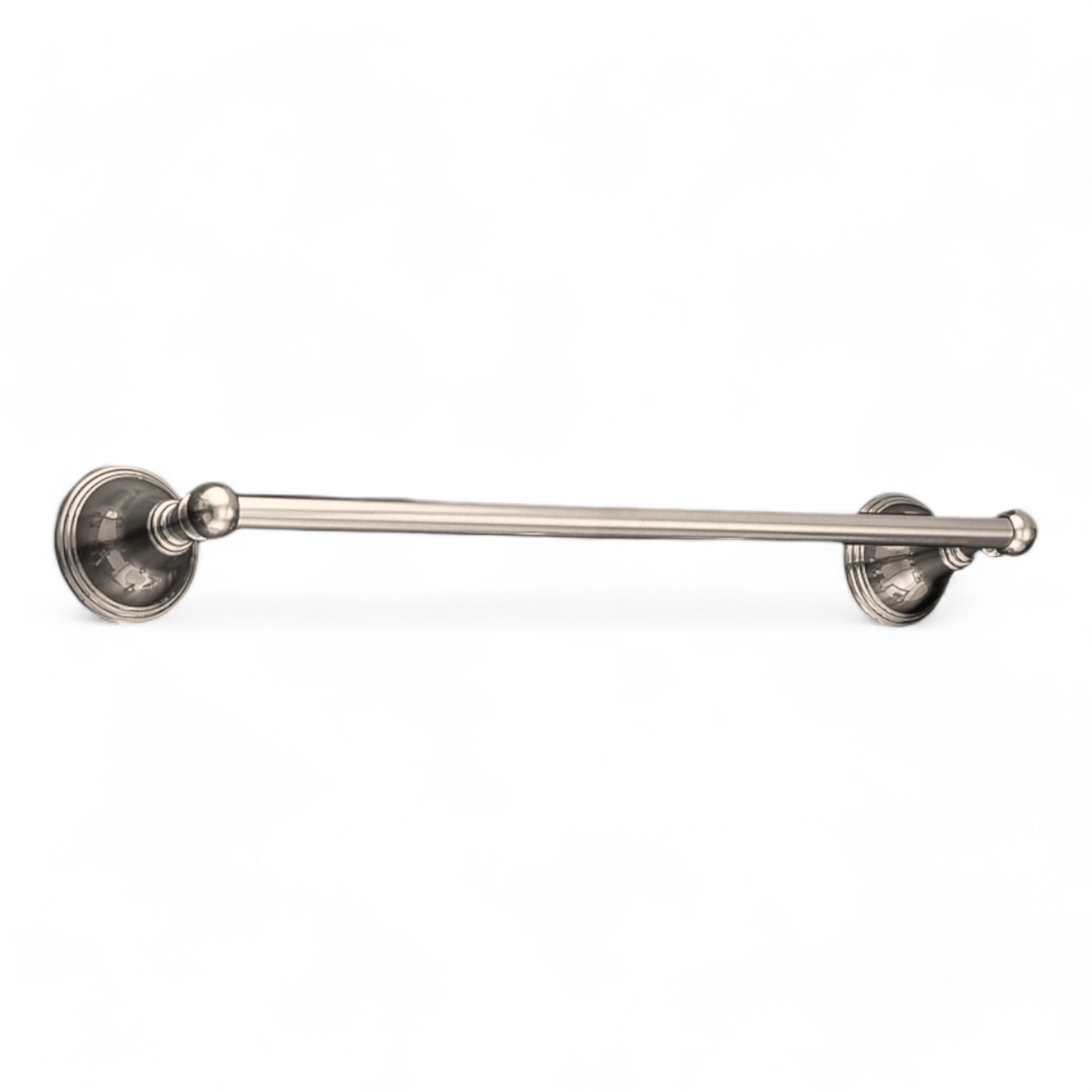 St. Lawrence Traditional Style Wall Mount Towel Bar 18'', Solid Brass and Brackets P0607 | Strom Living - Bathroom Accessories