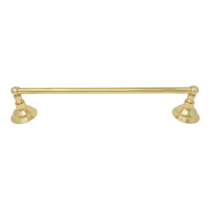 Strom Living St. Lawrence Traditional Style Wall Mount Towel Bar 18'' with High Quality Solid Brass and Brackets