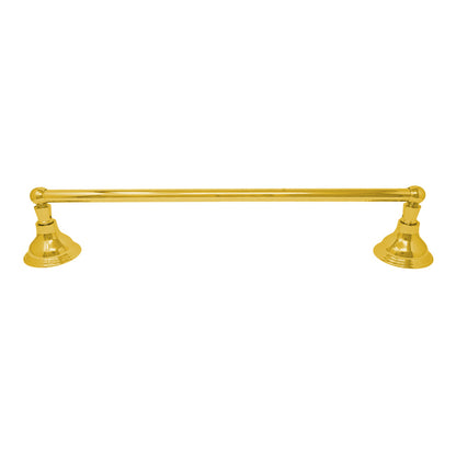 Strom Living St. Lawrence Traditional Style Wall Mount Towel Bar 18'' with High Quality Solid Brass and Brackets